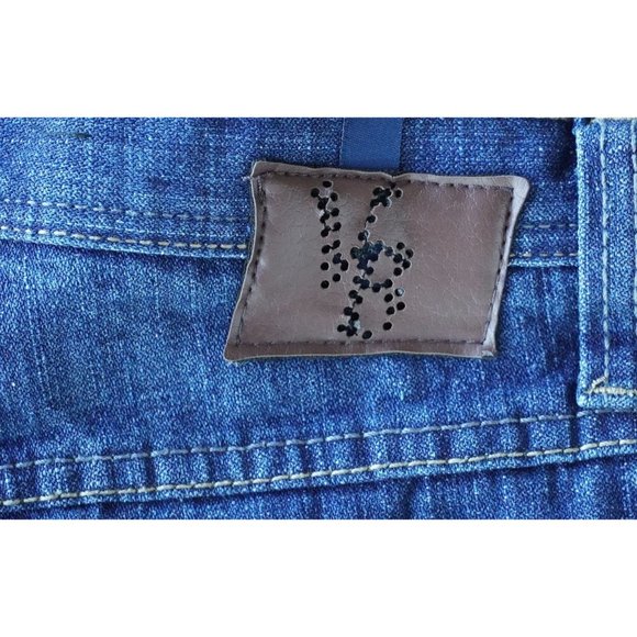 Vintage Brass jeans Mens Size 34 x 30 VB Stretch Slim Straight - Picture 12 of 13